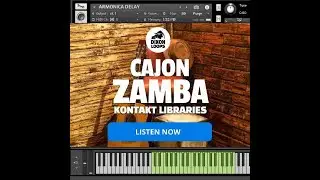 CAJON ZAMBA - Kontakt Library / Dixonloops.com