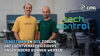 Technical supervisors Sebastiaan & Boy houden luchtverkeersleiders in de lucht