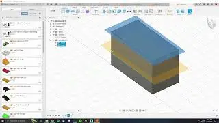 Fusion | LEGO Midplane and Extrude in two directions (Lego Clip Piece Demo)