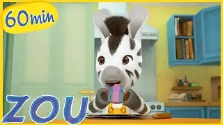 ZOU Compilation en français 🦓 Zou et la médaille de Papy 🎖️ Dessin animé
