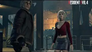 Resident Evil 4 Remake 2023 Ending Final Boss Saddler. Leon, Ashley & Ada 4K Gameplay RTX 2070 Max Q
