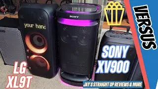 LG XL9T vs Sony XV900 😯 Comparison of Large Bluetooth Party Speakers  📊Custom EQ 🍿 Get Your Popcorn
