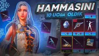 CRYSTAL BLOOM OPEN KEYS 3TA LEDNIKLANI HAMMASINI OLDIK ATIGI 12000 UC ga