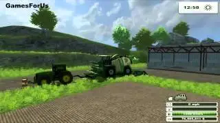 Farming simulator 2013 mod  John Deere 8410, LowLoader