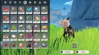 Giving a Cabbage Gift to my dear hilichurl Be Like 😀😂🤣 in Genshin Impact