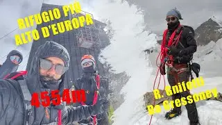 Congelati - Capanna Margherita 4554m - Rifugio più alto d'Europa #escursione