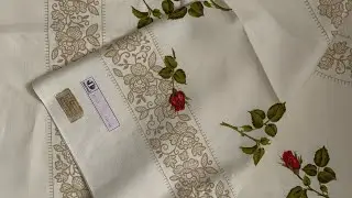 Красивые скатерти, супница и обзор магазина