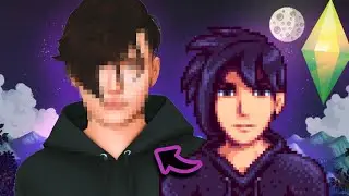 Como seria o SEBASTIAN do Stardew Valley NO THE SIMS 4?