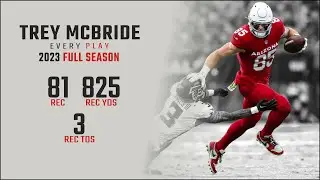 Trey McBride Full Season Replay: Every Target and Catch in the 2023 NFL Season