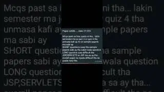 CS 506 Current paper fall 2023 || Today current paper February 27, 2023