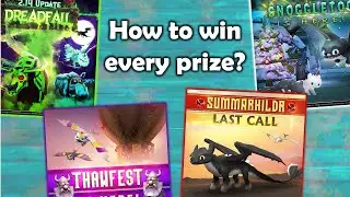 How I Win Every Event! (Thawfest, Summarhildr, Dreadfall, Snoggletog) - School of Dragons