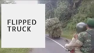 Almost get kiss by a truck