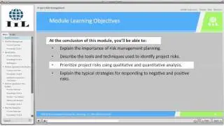 Project Risk Management: IIL's Project Management Certificate Program