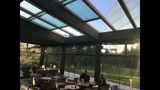 ERBİR YAPI,  cafe - resturant açılır cam çatı, açılır çatı, açılır çatı sistemleri