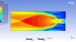 Ansys FLUENT CFD Analysis Nozzle
