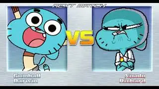 Mugen Battle Gumball & Darwin VS Nicole & Richard