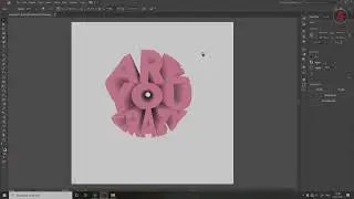 3D Text in Adobe Illustrator || Animatie Flix