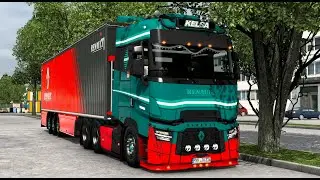 RENAULT 520 Euro 6 Trailer Renault Tuning Pack Ets2 1.48 4K