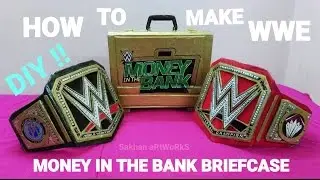 How To Make WWE Money In The Bank Briefcase At Home | DIY MITB Briefcase