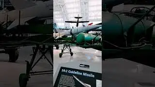 SA-2 Guided Missile Exhibit at the Steven F. Udvar-Hazy Center Museum