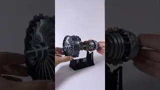 Rolls Royce Trent 900 1/20 turbofan engine model