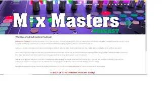 MixMasters Podcast Interview Part 2
