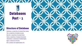 Databases Part 1