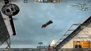 Fnatic flusha playing CS GO Faceit on Cache twitch stream