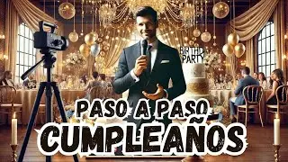 Como ANIMAR Una CEREMONIA de CUMPLEAÑOS🎂 | PASO A PASO | TIPS, FRASES ✅