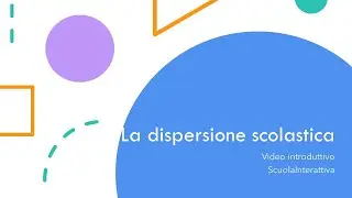 Dispersione scolastica