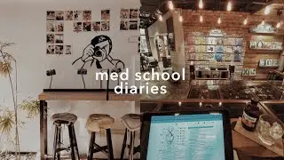 Weekly vlog: online med school, unboxing, coffee shop study out☕️📚 | philippines🇵🇭