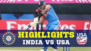 IND vs USA Highlights | India vs United States Highlights | T20 World Cup 2024 Highlights