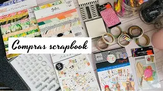 COMPRAS SCRAPBOOK ♥ MINI HAUL ♥ WASHI TAPES STICKERS Y MAS