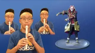 FORTNITE DANCES ON RECORDER 2