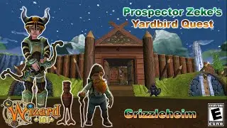 Walkthrough Prospector Zeke's Yardbird Quest (Wizard101) | The Ultimate Reactions + Gaming
