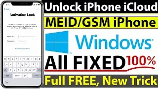 Full FREE How to Unlock iPhone Activation Lock without Apple id | All FIXED | MEID/GSM iPhone Bypass