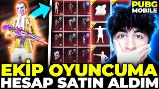 EKİP OYUNCUMA HESAP SATIN ALDIM!! 😱 ( EN NADİR SETLER!! ) - PUBG Mobile
