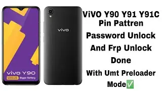 Vivo Y90 Y91 Y91c Password Pattern Frp Unlock Done with Umt✅🔥