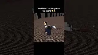 toji used black flash 💀 #jujutsushenanigans #jjk #toji #anime #roblox #justyami
