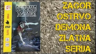 ZAGOR - Ostrvo demona / Leteći manijak #23 Zlatna serija Veseli četvrtak