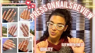 Trying Press on Nails for a month