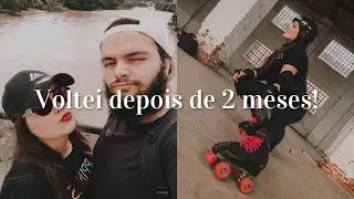 Vlog - Andei de patins depois de 2 meses sem andar!