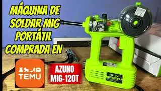 AZZUNO MIG-120T welder. Gasless flux core wire.