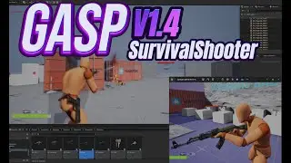 GASP-SS | Game Animation Sample Project - Survival Shooter v1.4
