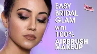 EASY BRIDAL SOFT GLAM MAKEUP WITH AIRBRUSH MAKEUP / Trucco Sposa Facile con Aerografo