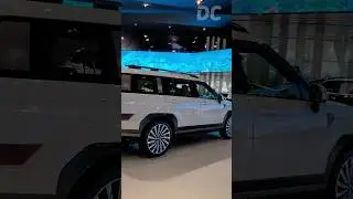 Hyundai Santa Fe exterior, Cyber Sage Pearl #shorts #DCUT