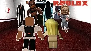 STUCK IN THE HORROR ELEVATOR IN ROBLOX