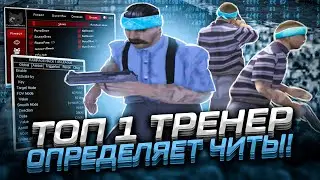 ТОП 1 ТРЕНЕР ОПРЕДЕЛЯЕТ ЧИТЫ НА ОПРЕ С КАПТОВ САМП! АИМ НА АДМИНСКИХ ФРАПСАХ GTA SAMP!