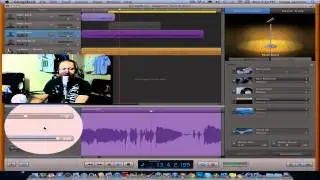 sesion de gravacion con garage band 2012