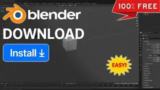 🎬 How to Download & Install Blender (Latest Version) | Step-by-Step Beginner Guide 2025 🧑‍💻 In Urdu